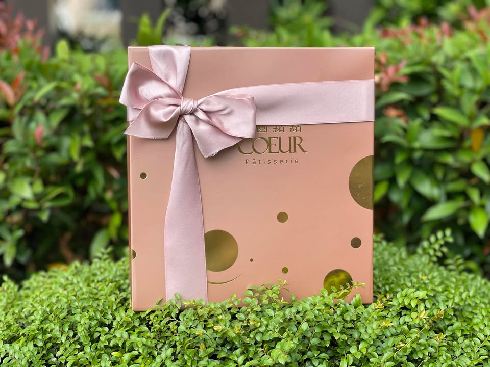 粉色喜餅禮盒